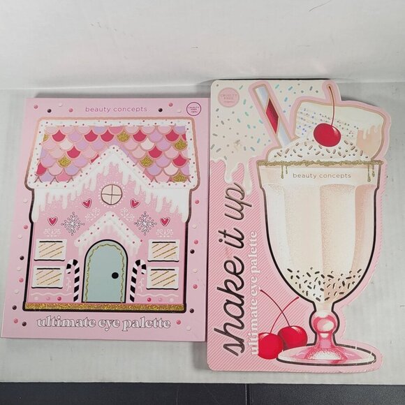 2 Beauty Concepts Ultimate Eye Palette & Shake It Up Eye Palette Duo - Picture 1 of 8